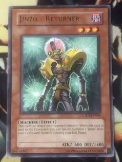 Yugioh: Jinzo - Returner - LODT-EN006 - Rare - Unlimited - LP - Image 1