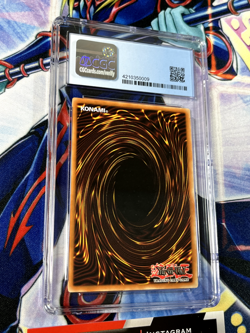 Yugioh Blue-Eyes White Dragon FL1-EN001 CGC 9 Secret Two 10 Subgrades PSA CLEAN - Image 3
