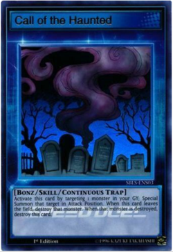 Yu-Gi-Oh! - Call of the Haunted - SBLS-ENS03 - Ultra Rare - 1st Ed- NEW - NM/M - Image 1