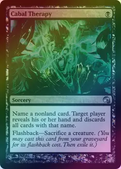 Cabal Therapy Foil - Premium Deck Series: Graveborn - Magic the Gathering. - Image 1
