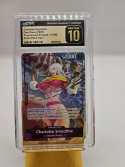 Charlotte Smoothie (Event Pack Vol. 7) P-090 One Piece Promo CGC 10 Pristine - Image 1