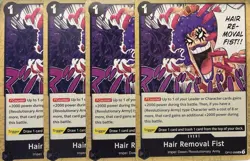 Hair Removal Fist UC OP12-098 - Legacy Of The Master - One Piece TCG (Playset) - Image 1