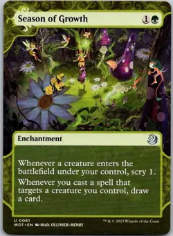Magic the Gathering Season of Growth Enchanting Tales MTG Free Shipping! - Image 1