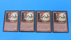 4x RADIATE INSTANT TORMENT MTG MAGIC THE GATHERING NM / UNPLAYED - Image 1
