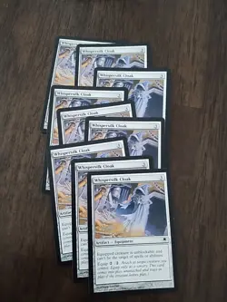MTG Whispersilk Cloak Darksteel Regular, See Desc - Image 1