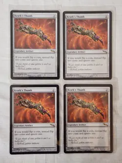 Played Krark's Thumb Mirrodin Mtg Magic the Gathering - Image 1