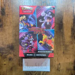Pokemon TCG Destined Rivals Booster Bundle Sealed | 6 Booster Packs - Image 1