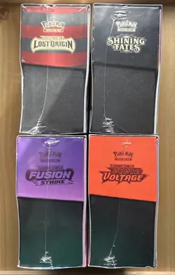 Pokemon TCG - 4 x ETB Lot Fusion Strike Shining Fates Lost Origin Vivid Sealed - Image 2