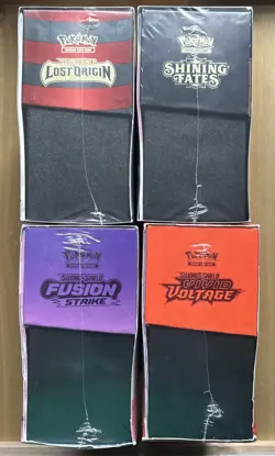 Pokemon TCG - 4 x ETB Lot Fusion Strike Shining Fates Lost Origin Vivid Sealed - Image 4