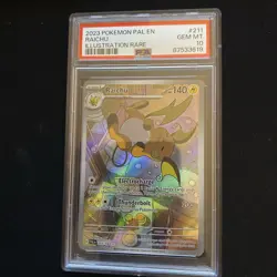 Pokemon Raichu 211/19 Paldea Evolved Illustration Rare PSA 10 GEM MINT - Image 2