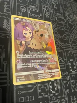 Pokemon TCG Mimikyu Sun & Moon - Cosmic Eclipse 245/236 Holo Secret Rare NM - Image 2