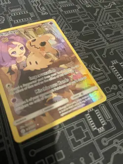 Pokemon TCG Mimikyu Sun & Moon - Cosmic Eclipse 245/236 Holo Secret Rare NM - Image 3