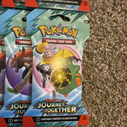 Lot of (10) Pokemon Scarlet and Violet - Journey Together Booster Packs Sealed - Image 2
