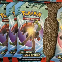Lot of (10) Pokemon Scarlet and Violet - Journey Together Booster Packs Sealed - Image 4