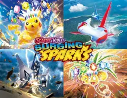 Pokemon Surging Sparks Scarlet & Violet TCG Singles - NM - Image 1