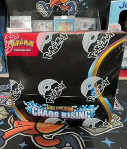 Pokemon TCG Mega Evolution Chaos Rising Sealed Booster Box - Image 1