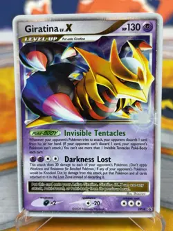 Pokemon - Giratina LV.X - DP38 Diamond & Pearl Black Star Promo Holo - LP - Image 1