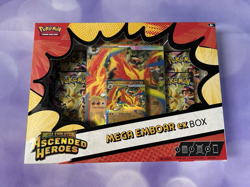 Pokemon TCG Mega Evolution-Ascended Heroes - Mega Emboar ex Box - NIB - Image 1