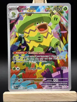 Pokemon TCG Ludicolo 095/094 Me02: Phantasmal Flames Illustration Rare - Image 2