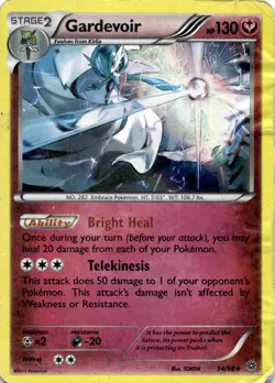 GARDEVOIR 54/98 HOLO R ANCIENT ORIGINS POKEMON HOLO MP - Image 1
