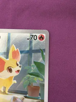 Fennekin 080 Pokemon Center Promo Chaos Rising Pokemon Center ETB LP - Image 3