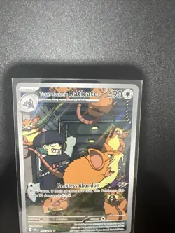 Pokemon TCG Team Rockets Raticate 202/182 Destined Rivals NM - Image 1
