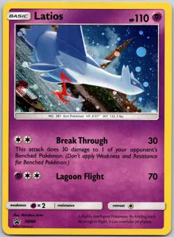 Latios SM88 Promo Sun & Moon Promos Near Mint - Image 1