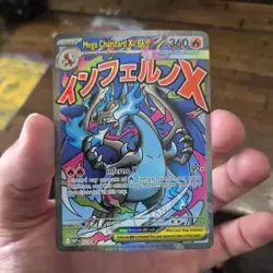 Mega Charizard X ex 023 MEP Black Star Promo Pokemon Phantasmal Flames UPC - 1 - Image 1