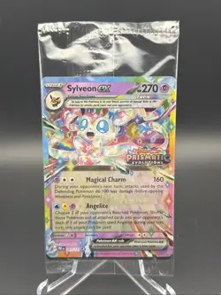 Sylveon EX 041/131 Prismatic Evolutions Stamp Promo Sealed Pokemon TCG - Image 1
