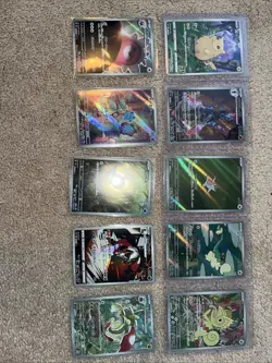 Lot Of 10 Japanese Pokemon AR Collection In Great/NM Condition - Image 1