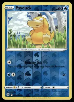 Psyduck 028/189 Common Astral Radiance Pokemon Reverse Holo Near Mint - Image 1