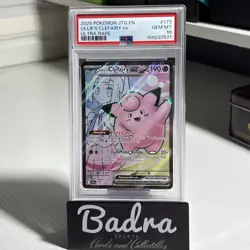 2025 Pokemon 173/159 Lilies Clefairy ex - PSA 10 GEM MT - Image 1