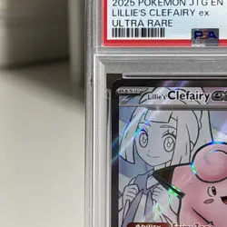 2025 Pokemon 173/159 Lilies Clefairy ex - PSA 10 GEM MT - Image 5