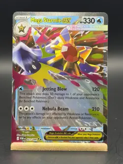 Mega Starmie ex 21/88 Double Rare - Pokemon TCG ME03 Perfect Order - Near Mint - Image 1