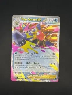 Mega Starmie ex 21/88 Double Rare - Pokemon TCG ME03 Perfect Order - Near Mint - Image 3