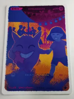 Gengangsta (Gengar) joiemon full art Regular Finish non-TCG Pokemon - Image 2