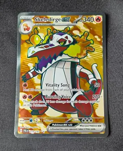 SV02: Paldea Evolved #233/193 Skeledirge ex Pokemon TCG NM - Image 1