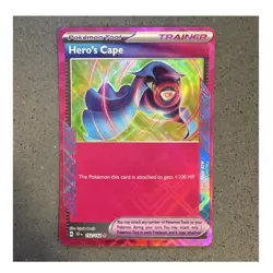 The Pokemon Company Hero's Cape 152/162 SV05 ACE SPEC Holo Trainer EN - Image 1