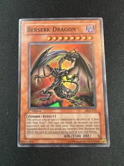 Yu-Gi-Oh! Berserk Dragon (NM) 1st Edition DCR-019 Super Rare Dark Crisis - Image 1