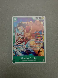 Monkey.D.Luffy (Red Bull Double Don!!) - PRB02-005 Promo OPTCG: READ DESCRIPTION - Image 1