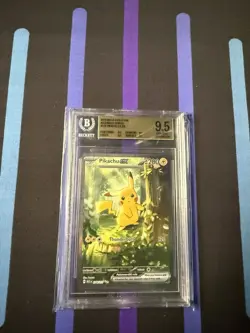 Disney Lorcana Elsa Enchanted & Pokemon Pikachu EX Graded Holo Card Lot - Image 5