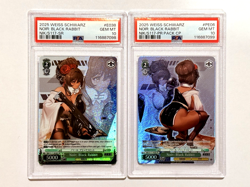 Weiss Schwarz Goddess of Victory: NIKKE - Noir: Black Rabbit SR / PR PSA 10 (2) - Image 1