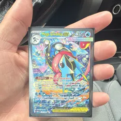 Mega Greninja EX Full Art Holo Pokemon Card 116/086 XY 350 HP 120+ Attack - Image 1
