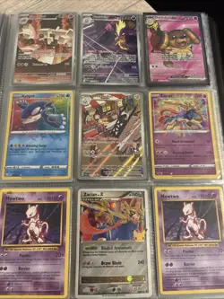 Pokemon Card Binder Collection Modern/Vintage 81 Cards - Image 1