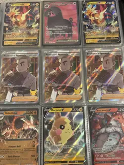 Pokemon Card Binder Collection Modern/Vintage 81 Cards - Image 4