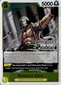 Roronoa Zoro (Judge Pack Vol. 6) UC One Piece Promotion Cards OP10-113 One Piece - Image 1