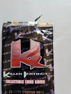 13 OPENED Killer Instinct Collectible Card Game Booster Packs Topps Nintendo - Image 2