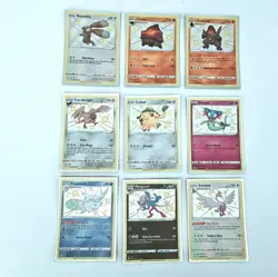 BABY SHINY SHINING FATES POKEMON CARD LOT LN X9 UNPLAYED CUFANT DREEPY MORGREM - Image 1