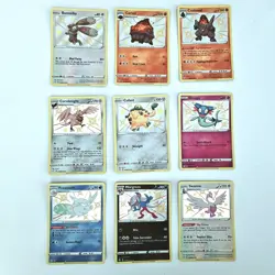 BABY SHINY SHINING FATES POKEMON CARD LOT LN X9 UNPLAYED CUFANT DREEPY MORGREM - Image 2