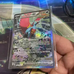 Roaring Moon EX Sir 251/182 Paradox Rift Holo Pokemon TCG Card NM Condition - Image 3